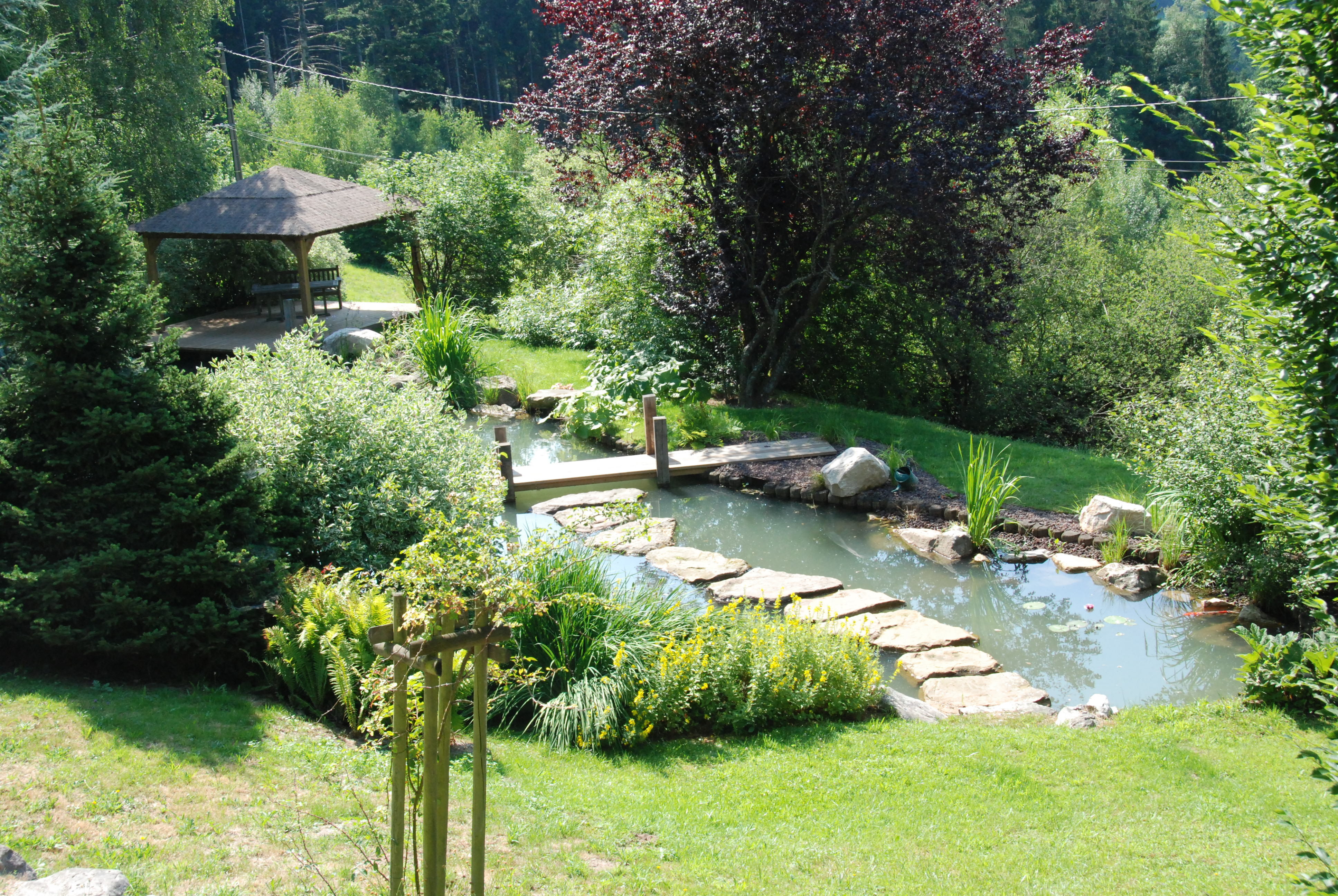 Bassin de jardin - Fontaine de jardin : Paysagiste 63